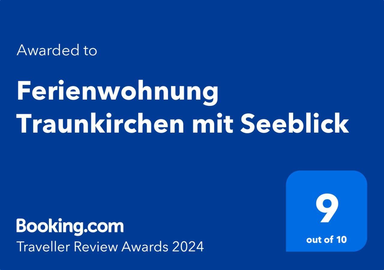Ferienwohnung Traunkirchen Mit Seeblick 外观 照片